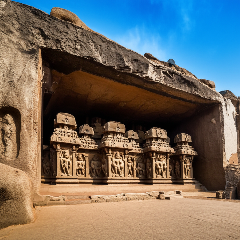 Mahishasura Mardini Cave