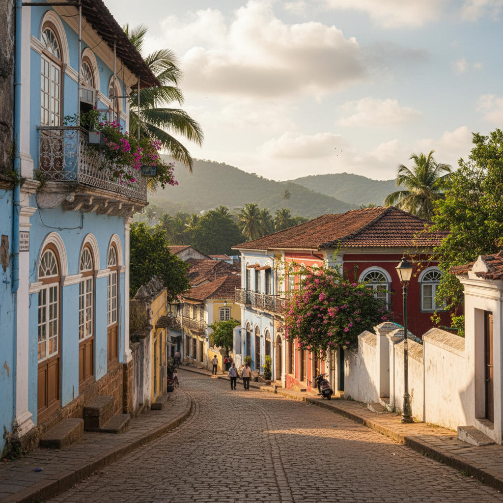 Fontainhas old quarter
