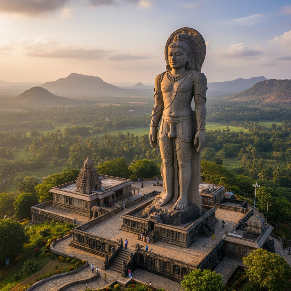 Shri Bhagwan Bahubali Digambar Jain Statue